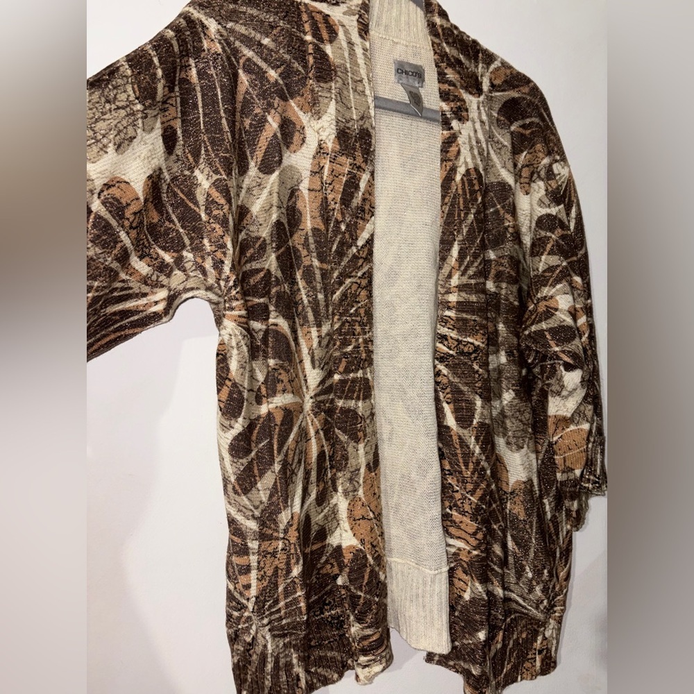 Chico's Earthy Tones Women's Cardigan